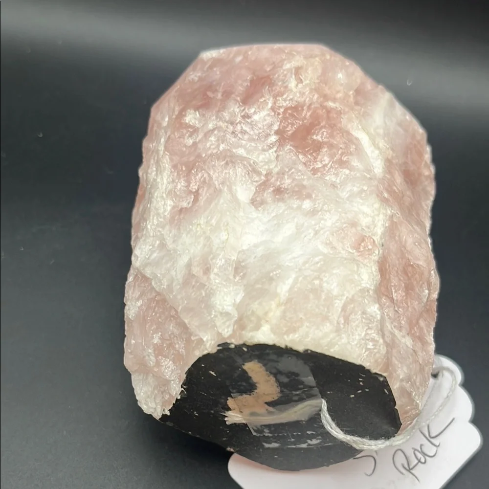 Rose Quartz Crystal Point - Picture 4 of 4